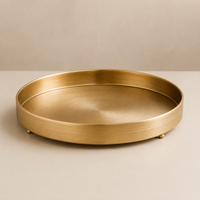 The Golden Aura Tray - 14.5 inch wide