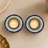 Evil Eye Diyas - Set of 2
