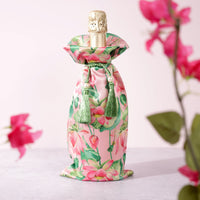 Floral Wine Bag