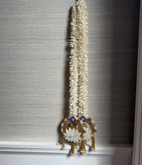 Evil Eye Lotus Garland - Set of 2