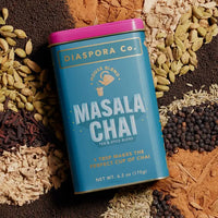 Diaspora Co. Masala Chai (Tea & Spice Blend) - For Chai Lattes - 6.2 oz